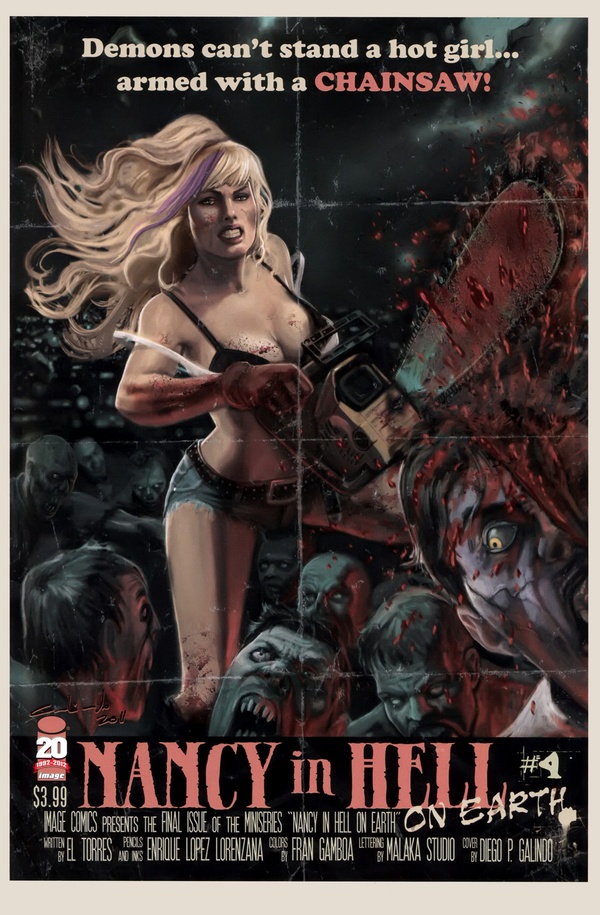 Nancy in Hell on Earth #4 cover