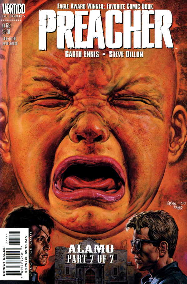 Preacher #65 cover