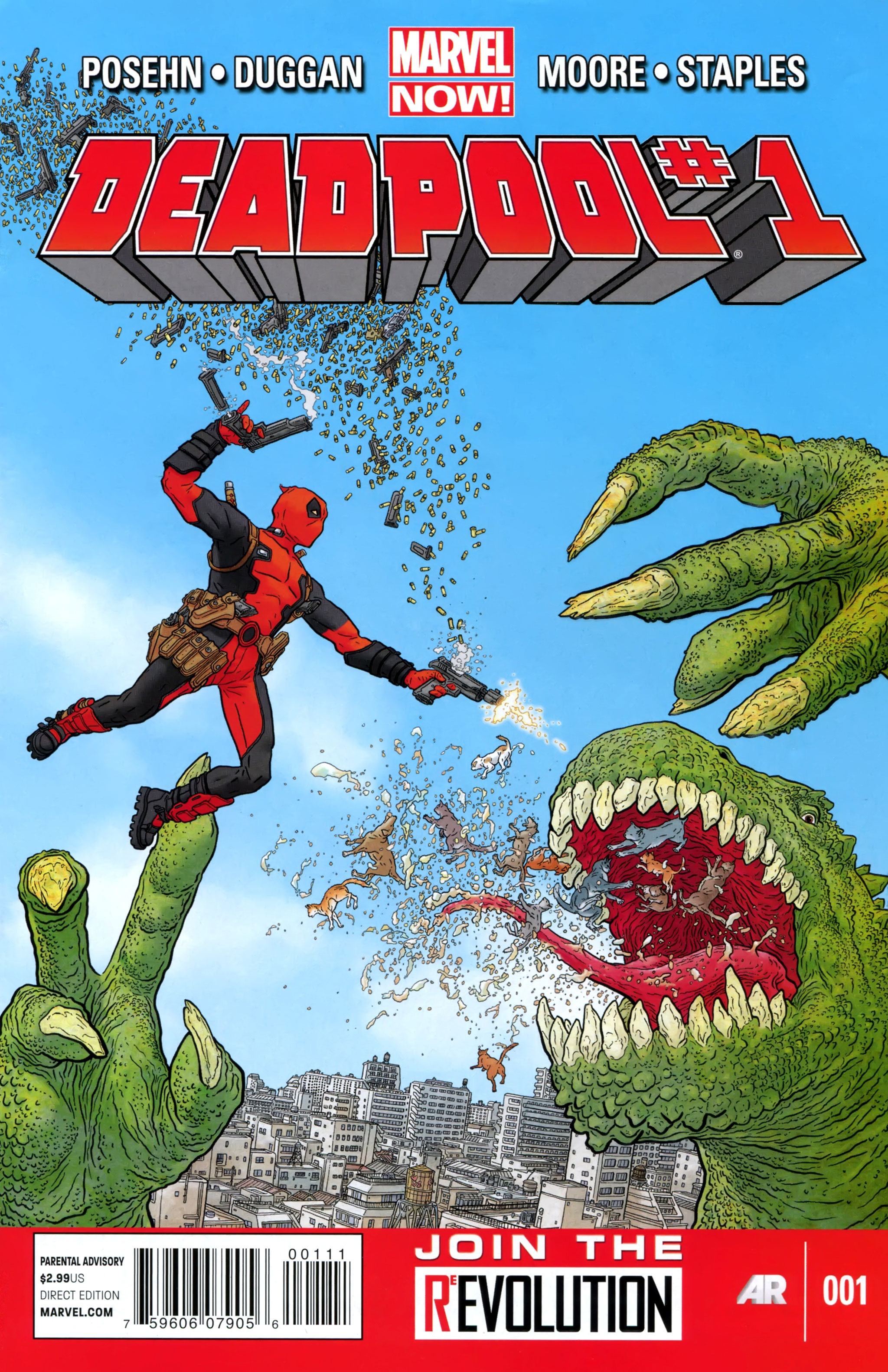 Deadpool #1 cover