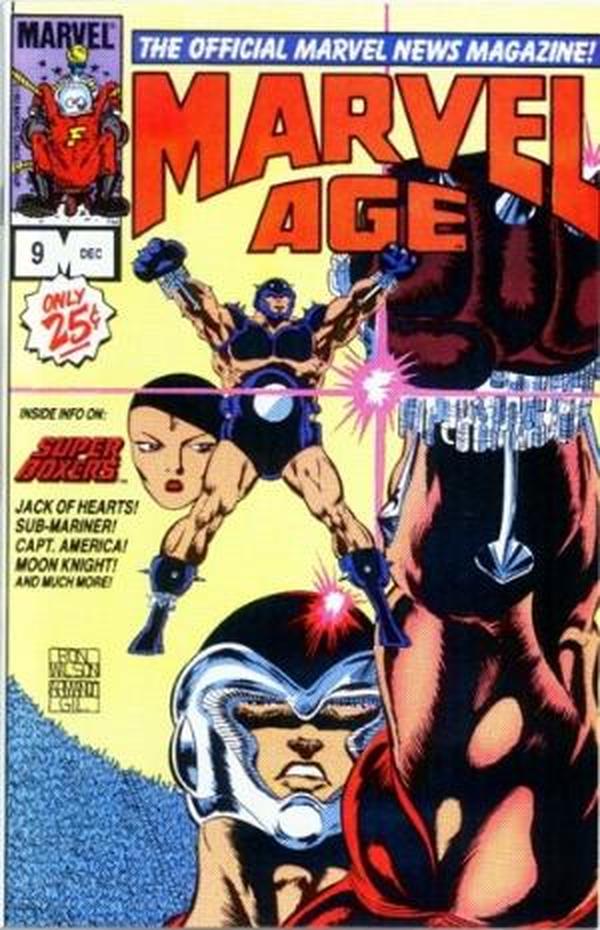 Marvel Age #9 cover