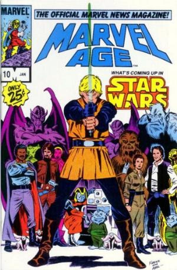 Marvel Age #10 cover