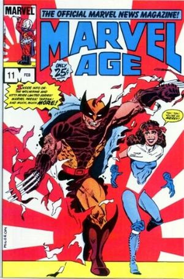Marvel Age #11 cover