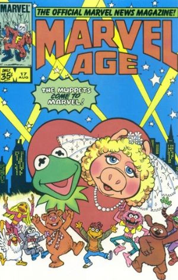 Marvel Age #17 cover