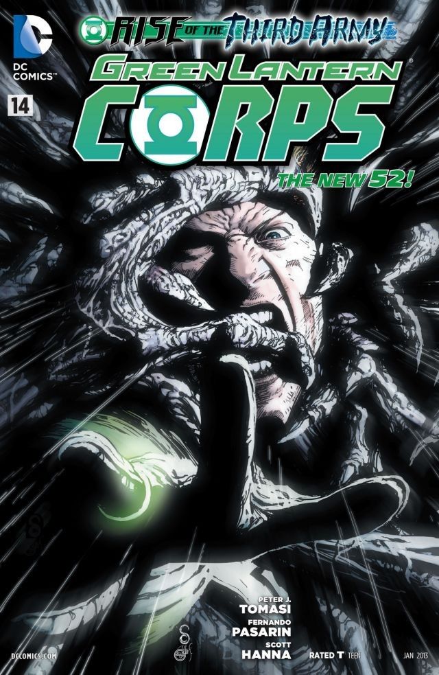 Green Lantern Corps #14 cover