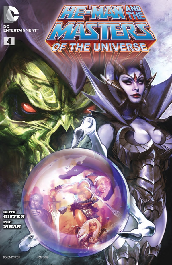 He-Man and the Masters of the Universe #4 cover