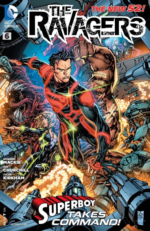 The Ravagers #6 cover