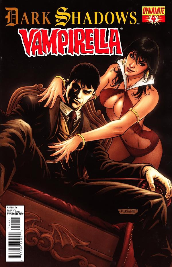 Dark Shadows / Vampirella #4 cover