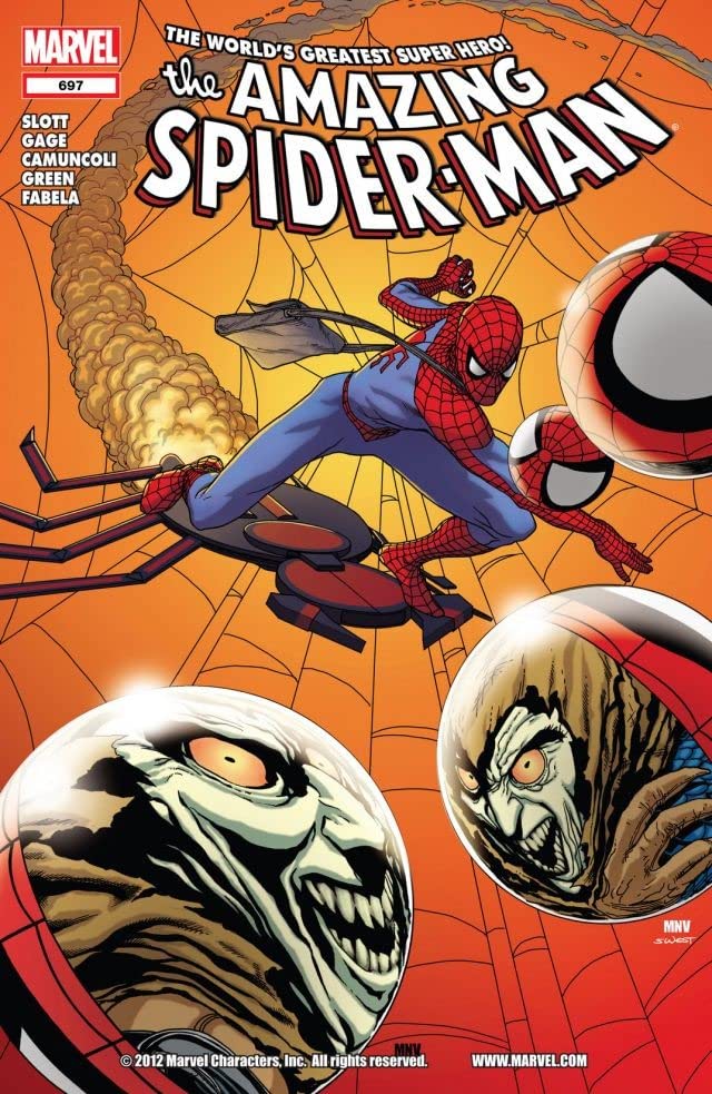 The Amazing Spider-Man #697 cover