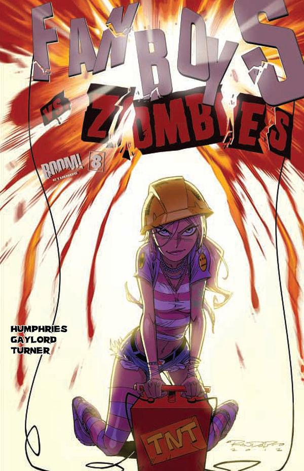 Fanboys vs. Zombies #8 cover