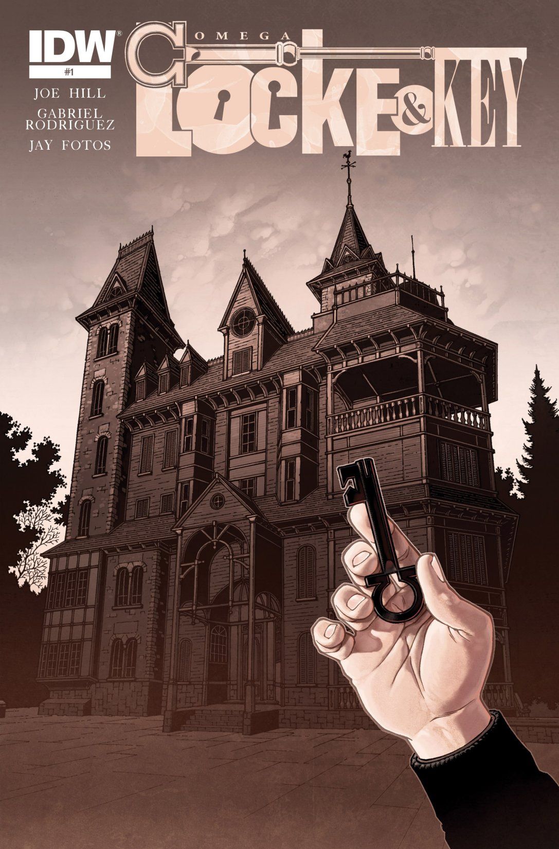 Locke & Key: Omega #1 cover