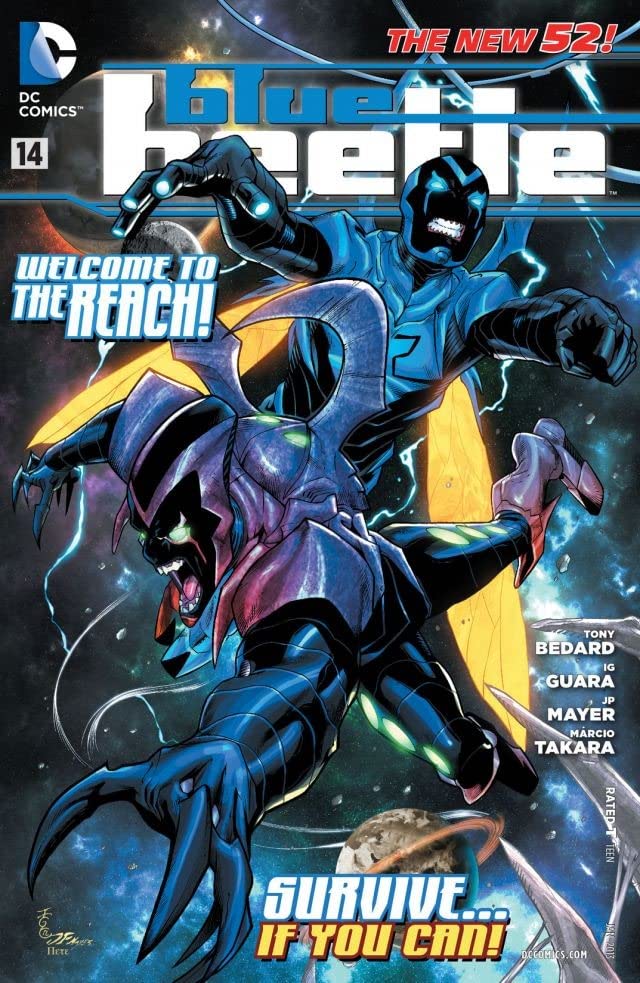 Blue Beetle #14 cover