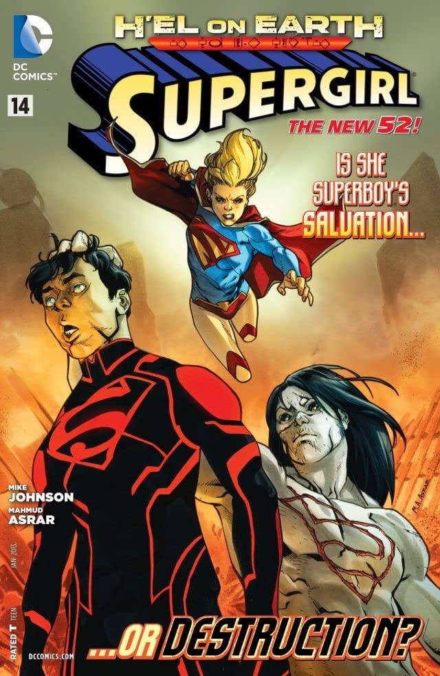 Supergirl #14 cover