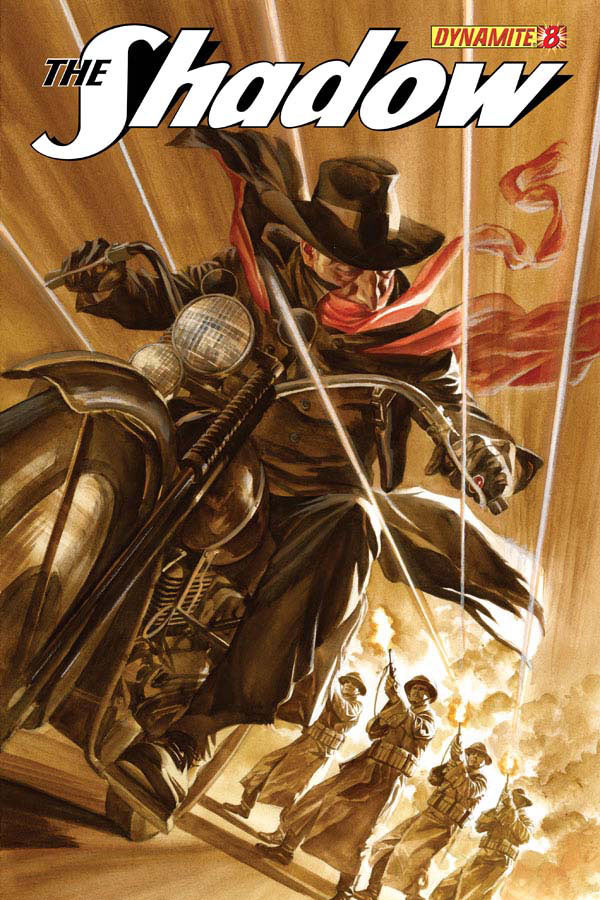 The Shadow #8 cover