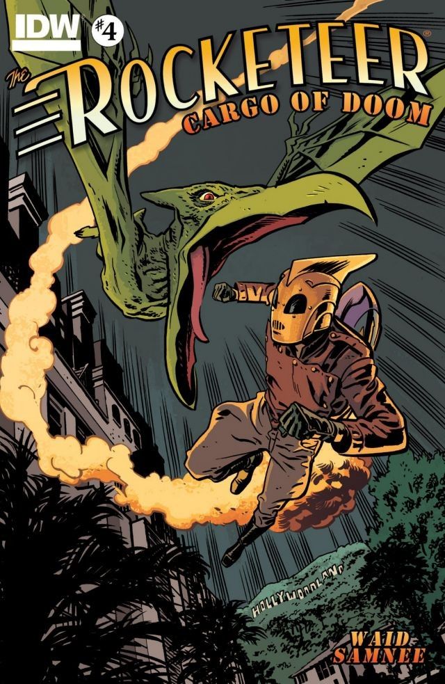 The Rocketeer: Cargo of Doom #4 cover