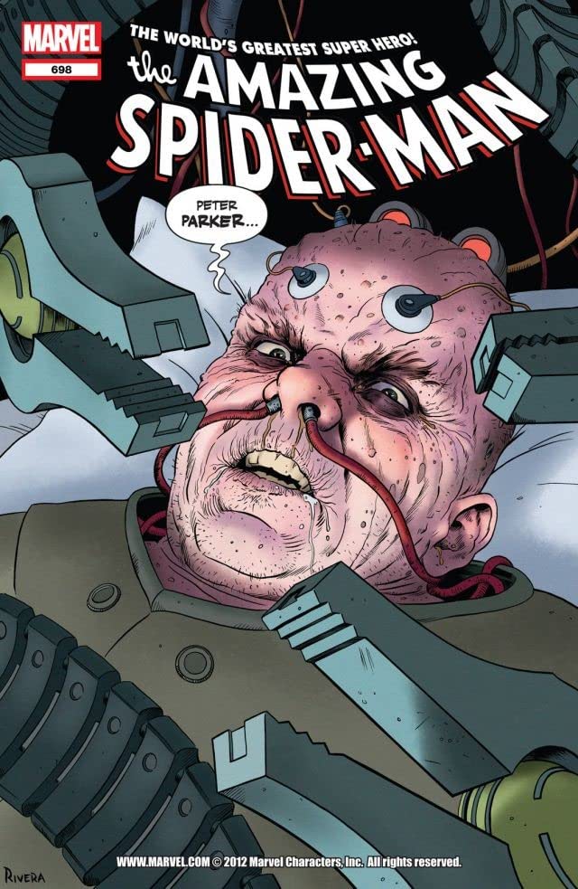The Amazing Spider-Man #698 cover