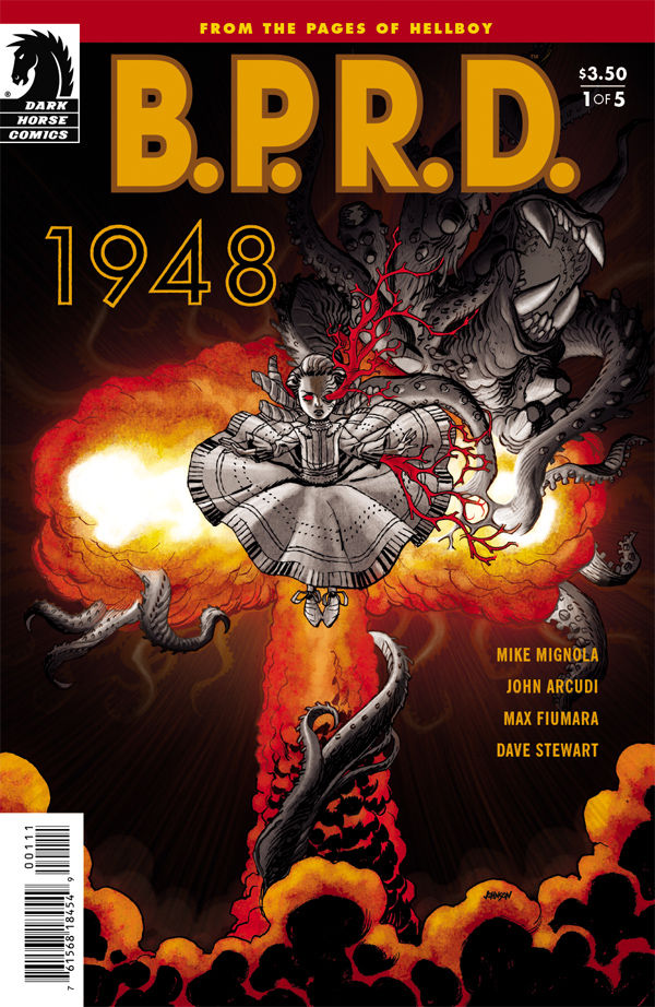 B.P.R.D.: 1948 #1 cover