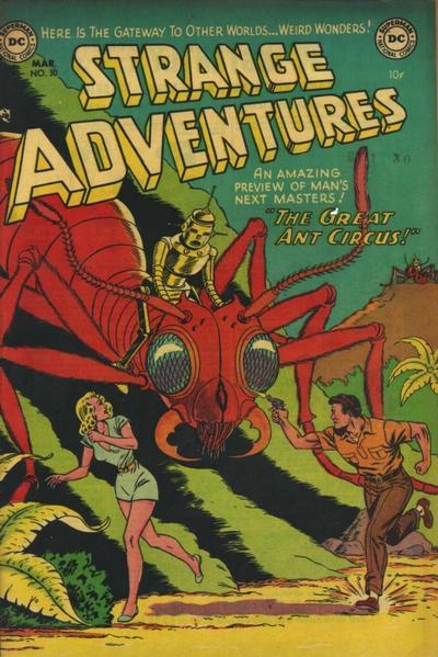 Strange Adventures #30 cover