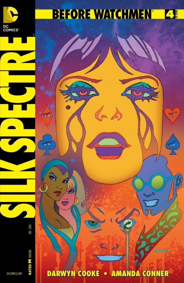 Before Watchmen: Silk Spectre #4 cover