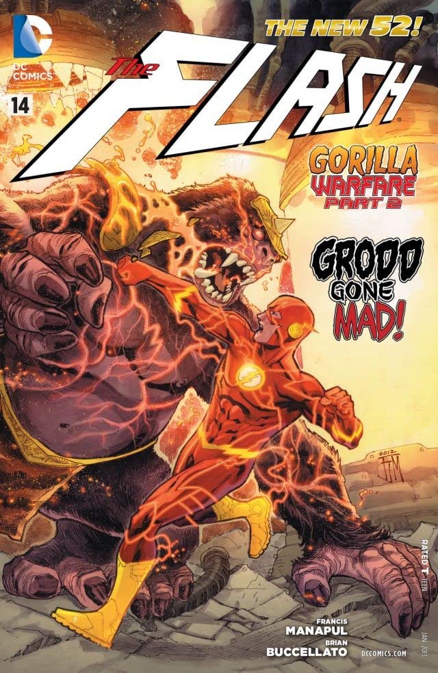 The Flash #14 cover