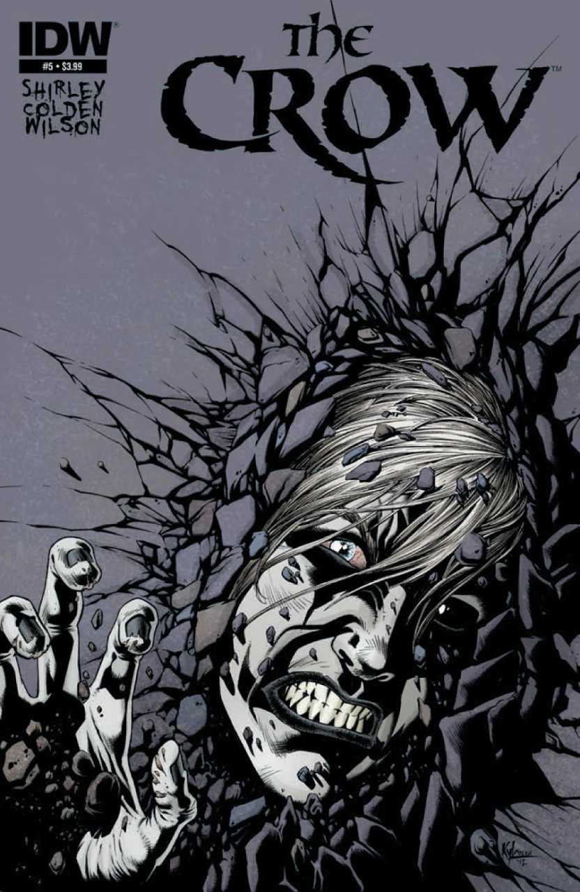 The Crow: Death and Rebirth #5 cover
