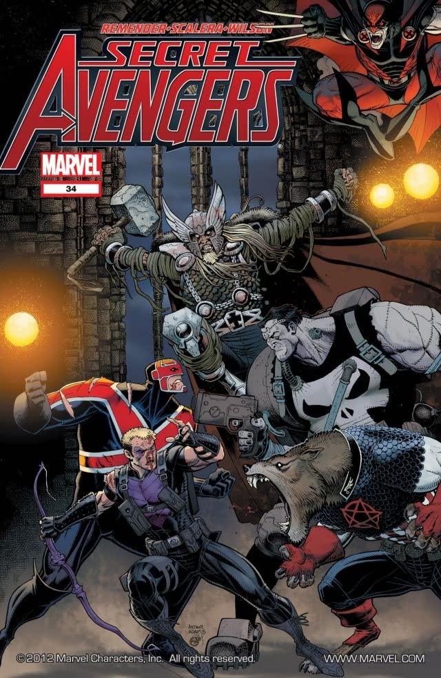 Secret Avengers #34 cover