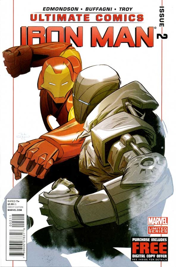 Ultimate Comics Iron Man #2 cover