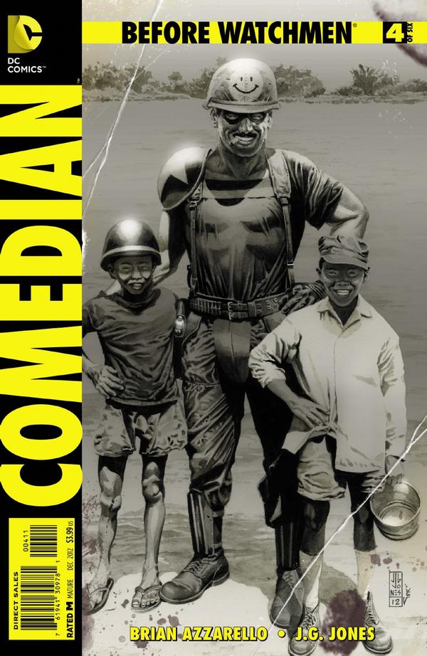 Before Watchmen: Comedian #4 cover