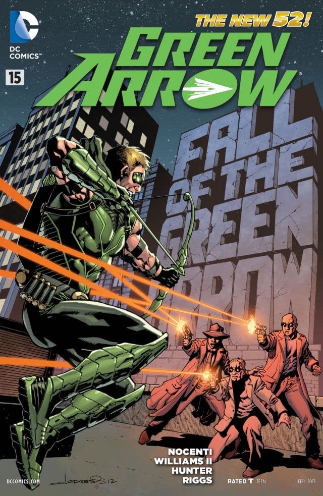 Green Arrow #15 cover