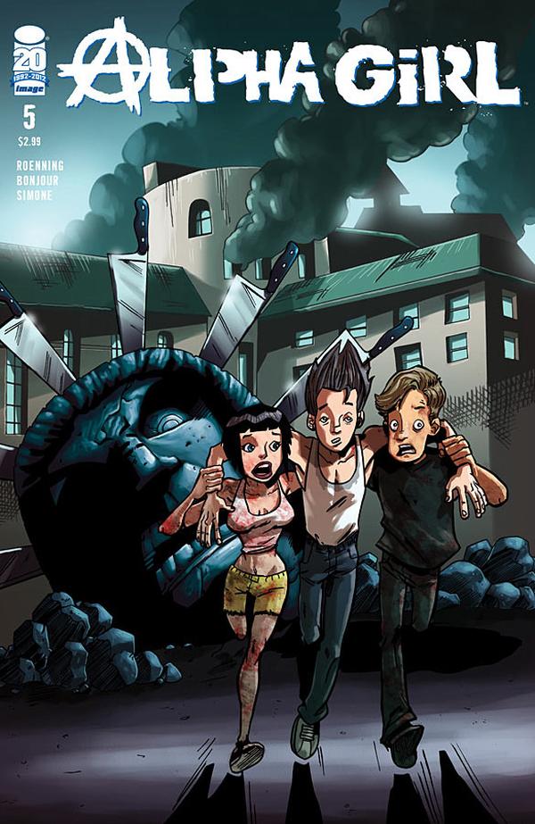 Alpha Girl #5 cover