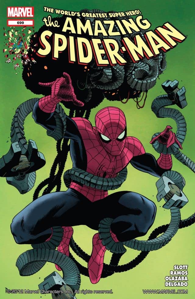 The Amazing Spider-Man #699 cover
