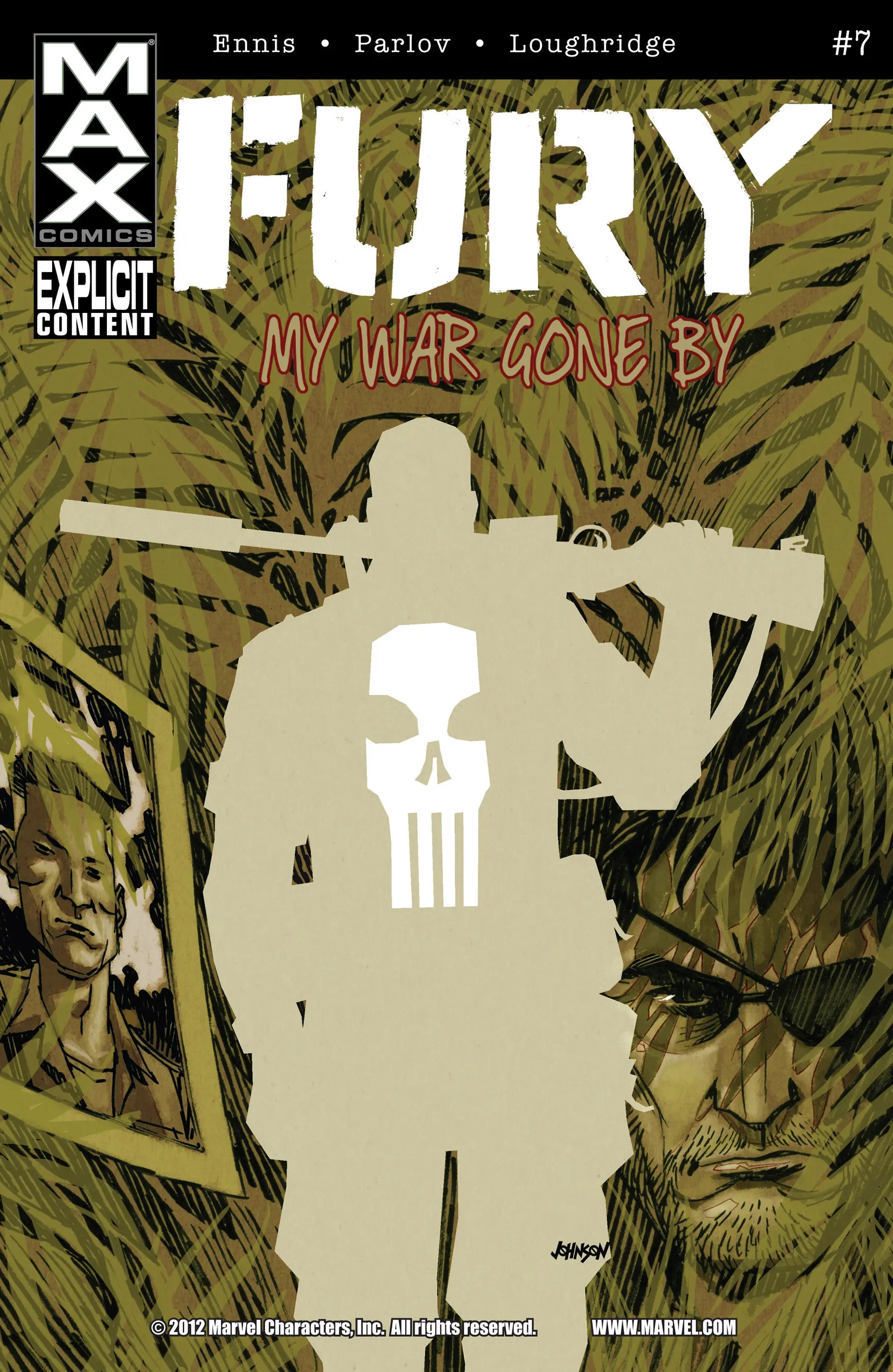 Fury Max #7 cover