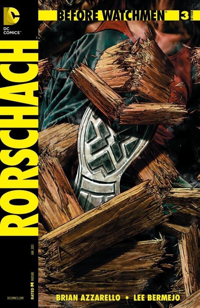 Before Watchmen: Rorschach #3 cover