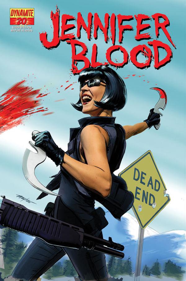 Jennifer Blood #20 cover