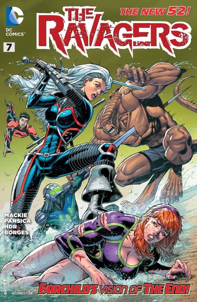 The Ravagers #7 cover
