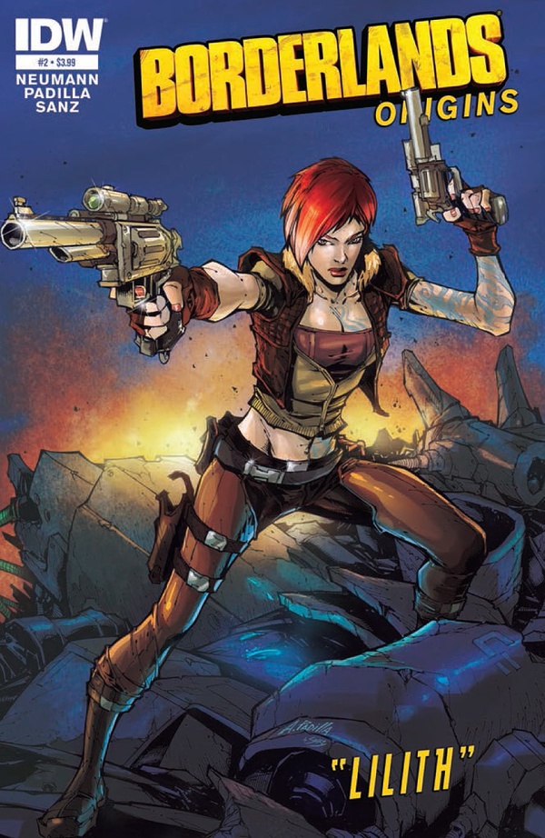 Borderlands: Origins #2 cover