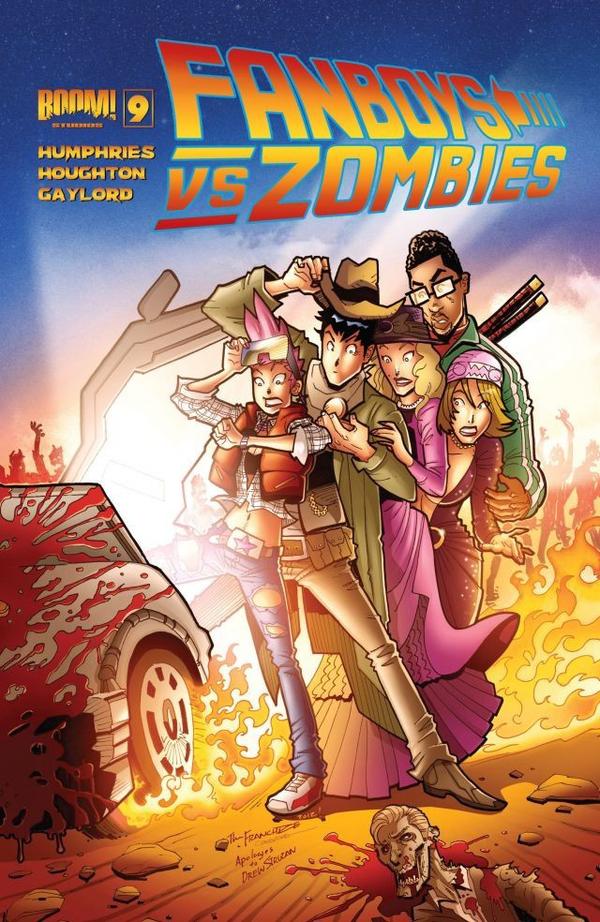 Fanboys vs. Zombies #9 cover