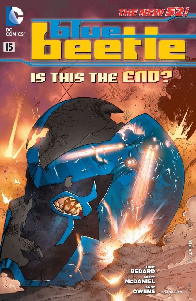 Blue Beetle #15 cover