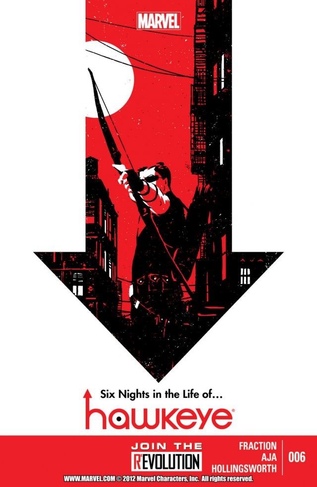 Hawkeye #6 cover