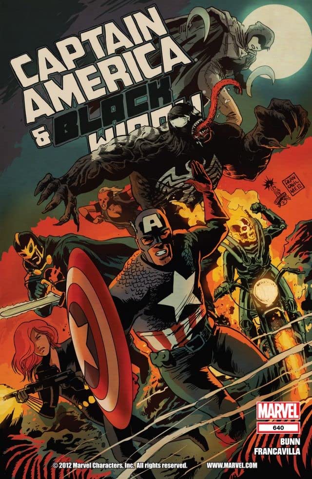 Captain America and Black Widow #640 cover