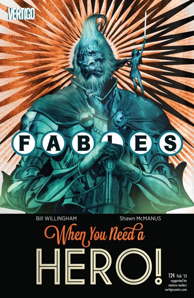 Fables #124 cover