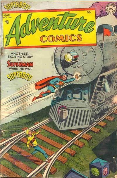 Adventure Comics #186 cover