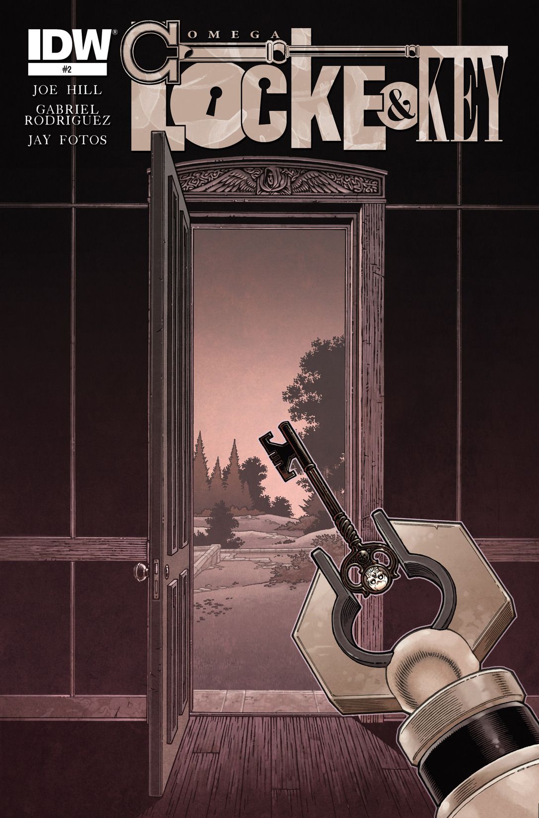 Locke & Key: Omega #2 cover