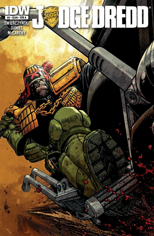 Judge Dredd #2 cover