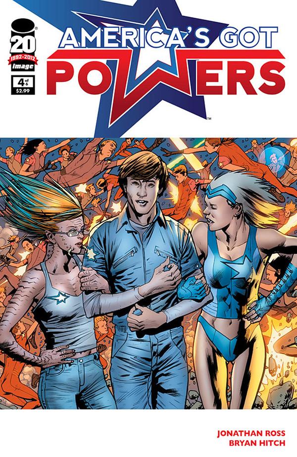 America's Got Powers #4 cover