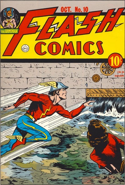 Flash Comics #10 cover