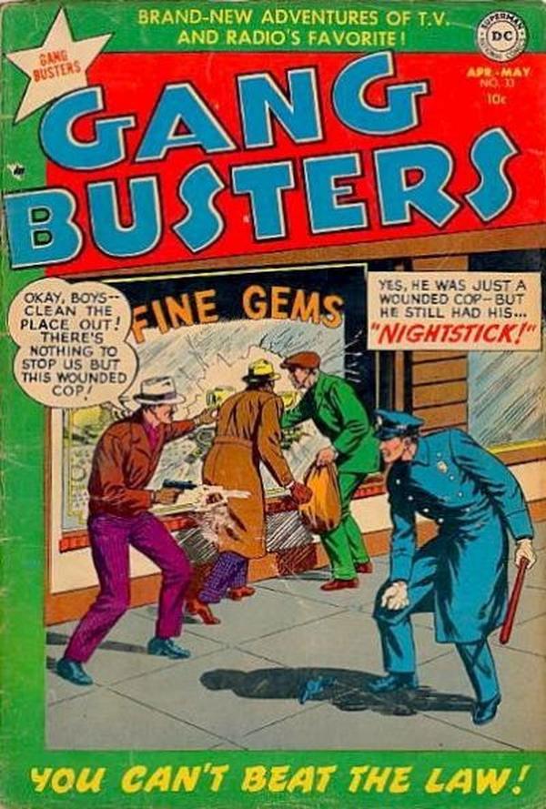 Gang Busters #33 cover