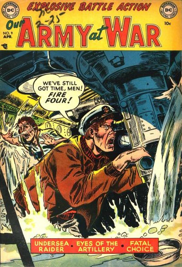 Our Army at War #9 cover