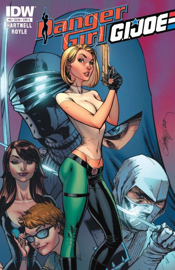 Danger Girl / G.I. Joe #5 cover