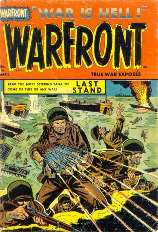 Warfront #14 cover