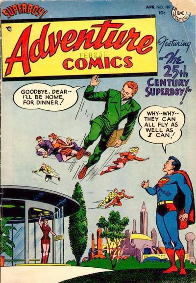 Adventure Comics #187 cover